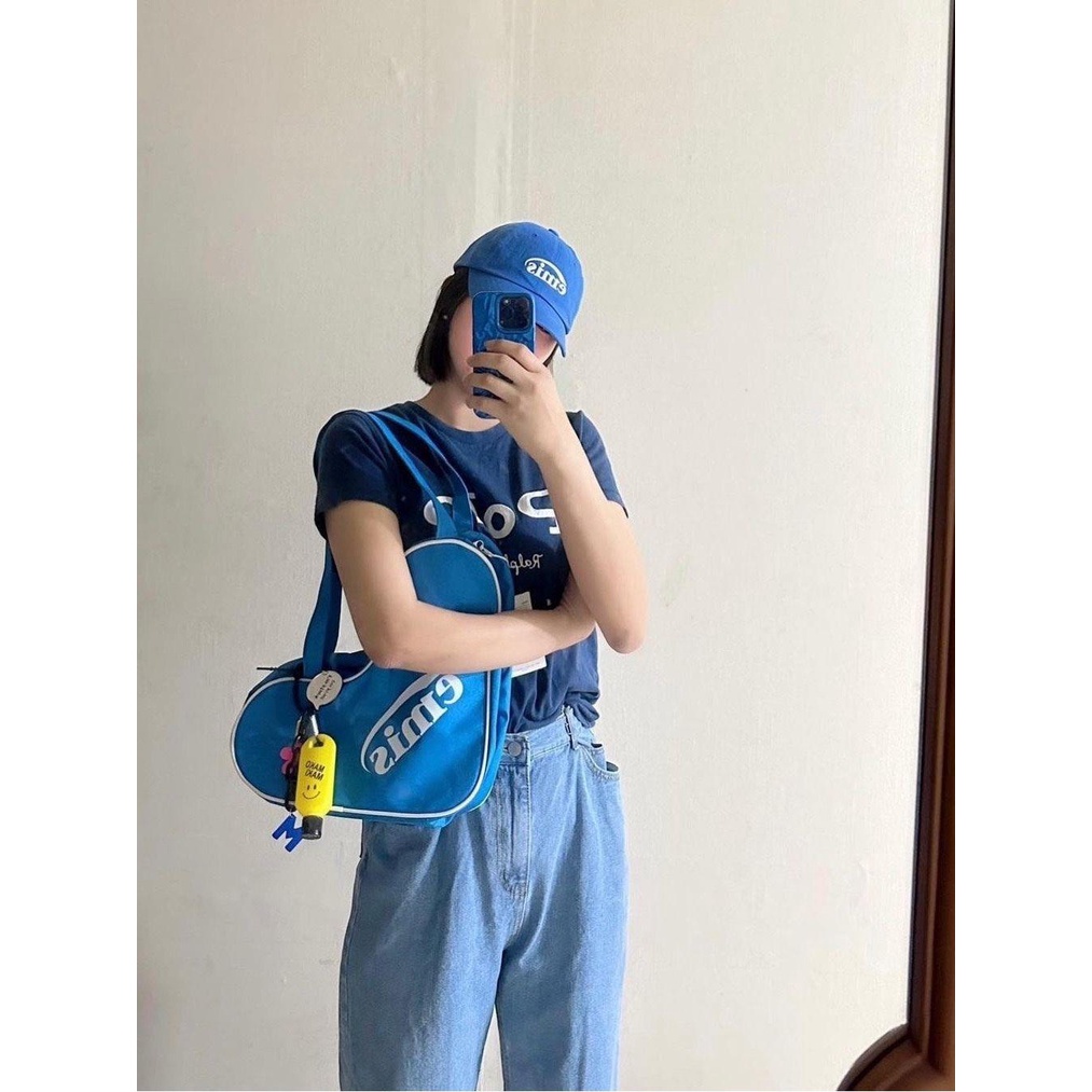 Túi Xách Canvas Ba Màu Họa Tiết Trái Tim Phong Cách Hàn Quốc