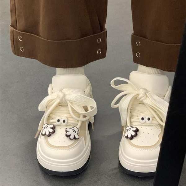 Giày Thể Thao Đế Dày Chống Trượt Thiết Kế Dễ Thương Cho Nữ