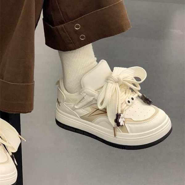 Giày Thể Thao Đế Dày Chống Trượt Thiết Kế Dễ Thương Cho Nữ