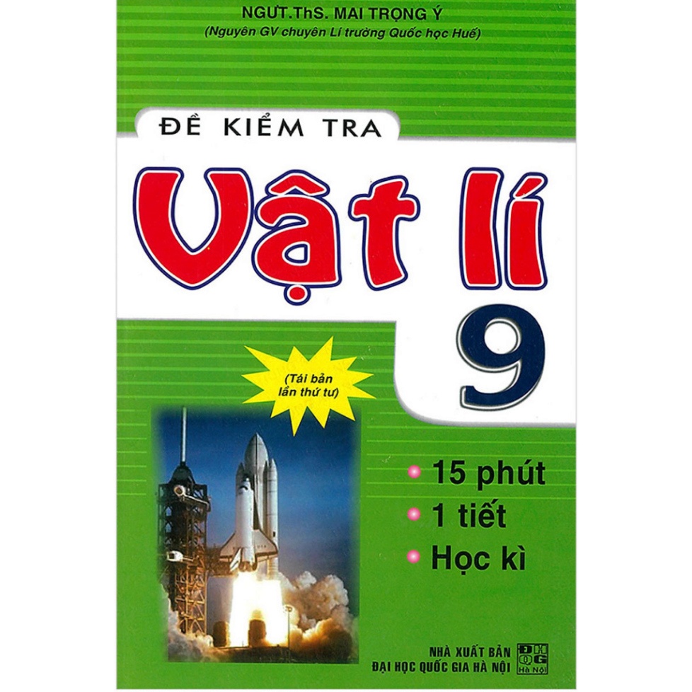 Sách - Đề kiểm tra Vật Lí 9 - 15 phút - 1 tiết - Học kì