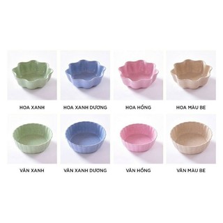 Chén mini nhiều kiểu- phụ kiện đựng thức ăn cho hamster, làm kiểng...