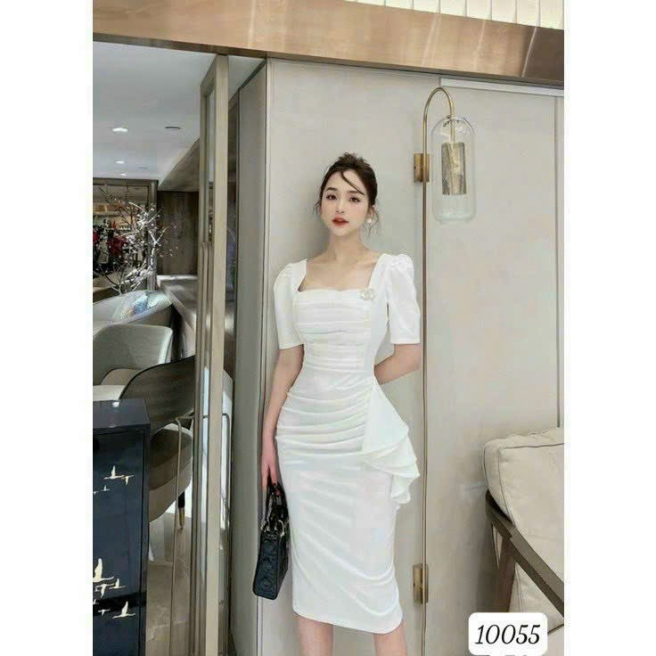 ĐẦM BODY TAY LỬNG ÔM NGƯỜI TÔN DÁNG QUYẾN RŨ SANG CHẢNH QUÝ PHÁI CHO CÁC CÔ NƯƠNG LANA FASHION