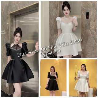 Đầm Dự Tiệc Phối Ren (55kg đến 100kg ) MS010