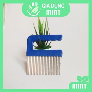 Dao thái rau củ quả lượn sóng inox- dao cắt rau củ lượn sóng