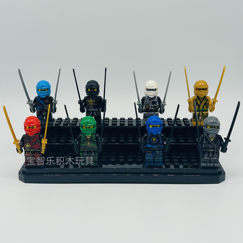Bộ Đồ Chơi Lắp Ráp Mô Hình Nhân Vật Ninja Vàng Cho Bé Trai Trên 6 Tuổi