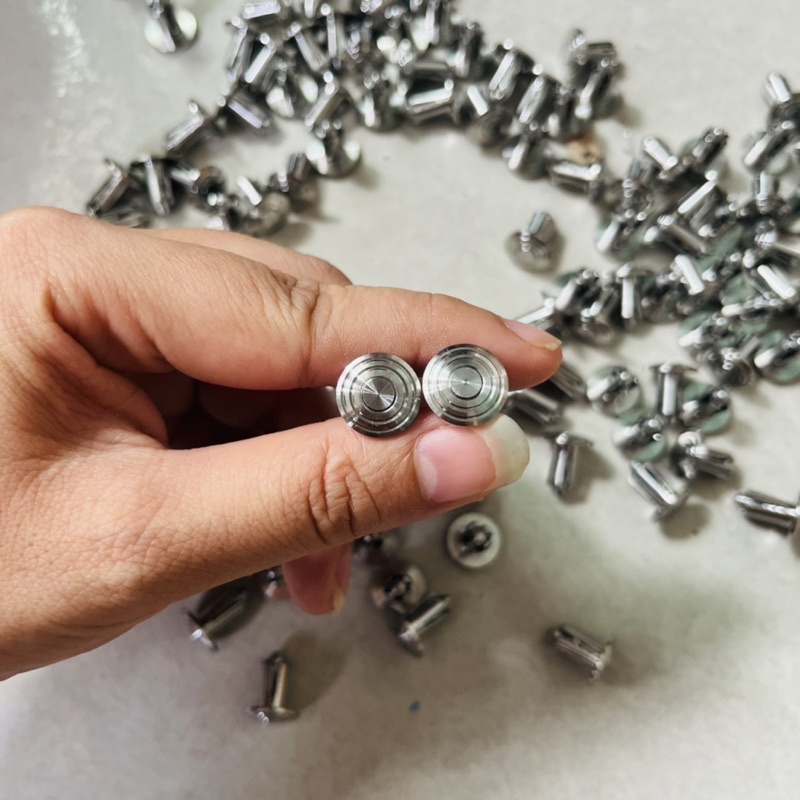 Nút bấm dàn áo inox304 cho xe máy