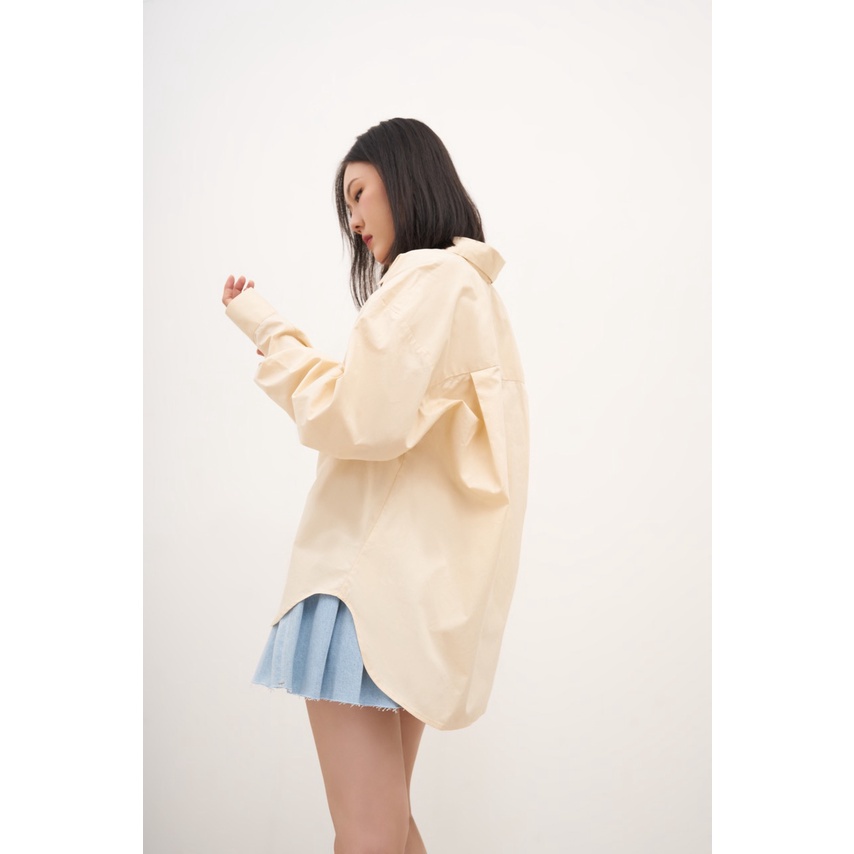 DOTTIE - Áo Sơmi Căn Bản Đắp Túi T0656