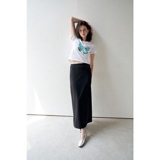 DOTTIE - Chân váy dài dáng suông - Đen - S0159