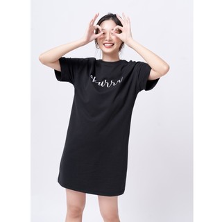Dottie - đầm thun thêu chữ td1323