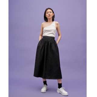 DOTTIE - Chân Váy Midi Xếp Nhún SK539