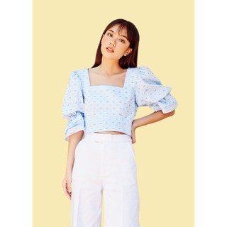 DOTTIE - Áo Kiểu Họa Tiết Nữ T2532