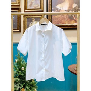 DOTTIE - Áo Sơ Mi Tay Phồng Ngắn Nữ T0073