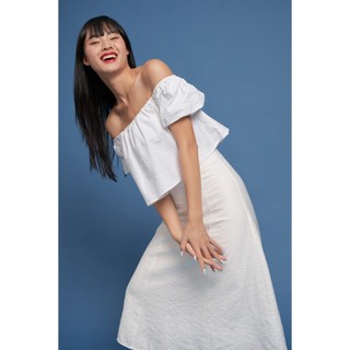 DOTTIE - Áo Ngắn Tay Lồng Đèn Nữ T0031