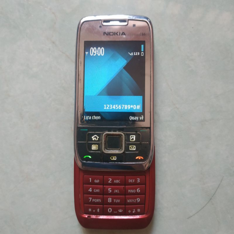 Điện thoại Nokia E66 nắp trượt chính hãng