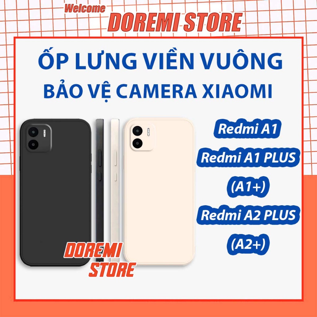 Ốp lưng Xiaomi Redmi A1 / A1 Plus A1+ / A2 A2Plus A2+ TPU mềm bảo vệ camera, ốp lưng siêu rẻ silicon