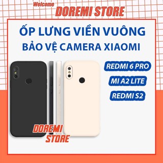 Ốp lưng tpu xiaomi redmi 6 pro / mi a2 lite / s2 mềm bảo vệ camera, ốp lưng siêu rẻ silicon