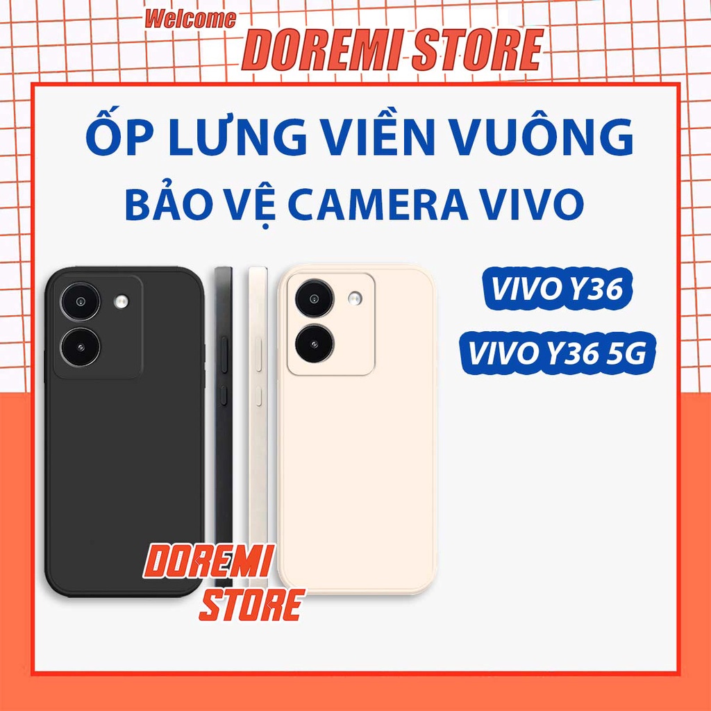 Ốp lưng TPU Vivo Y36 / Y36 5G mềm bảo vệ camera, ốp lưng siêu rẻ silicon