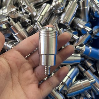 [Tặng gọng dầu] Bình dầu CNC inox 304 cho xe máy (Sonic, Satria, Ex150, Ex155)
