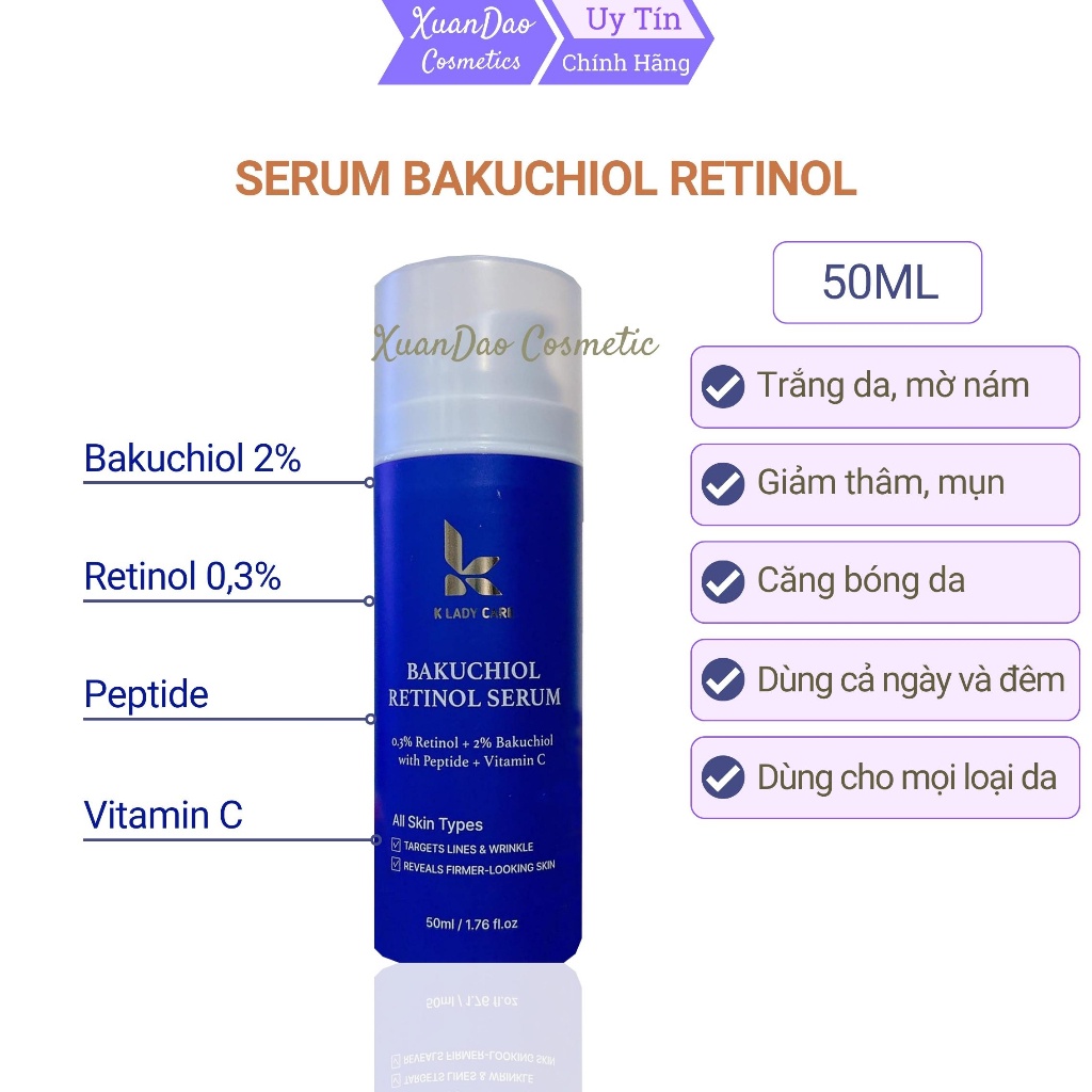 Serum Bakuchiol Retinol 0.3% 50ml