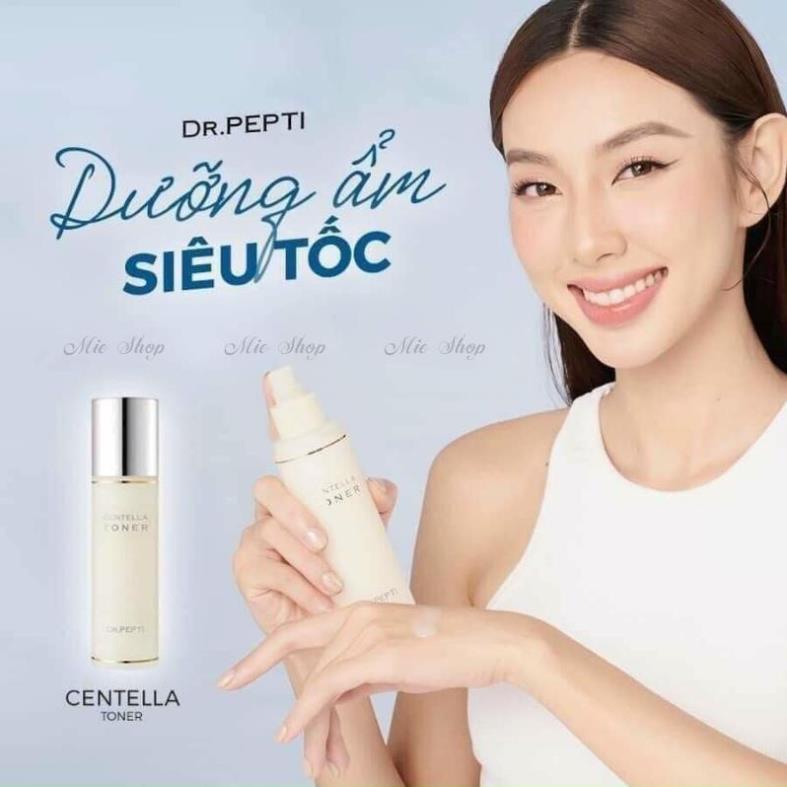 Nước Hoa Hồng Dưỡng Da Căng Bóng Dr.Pepti Centella Toner 180ml