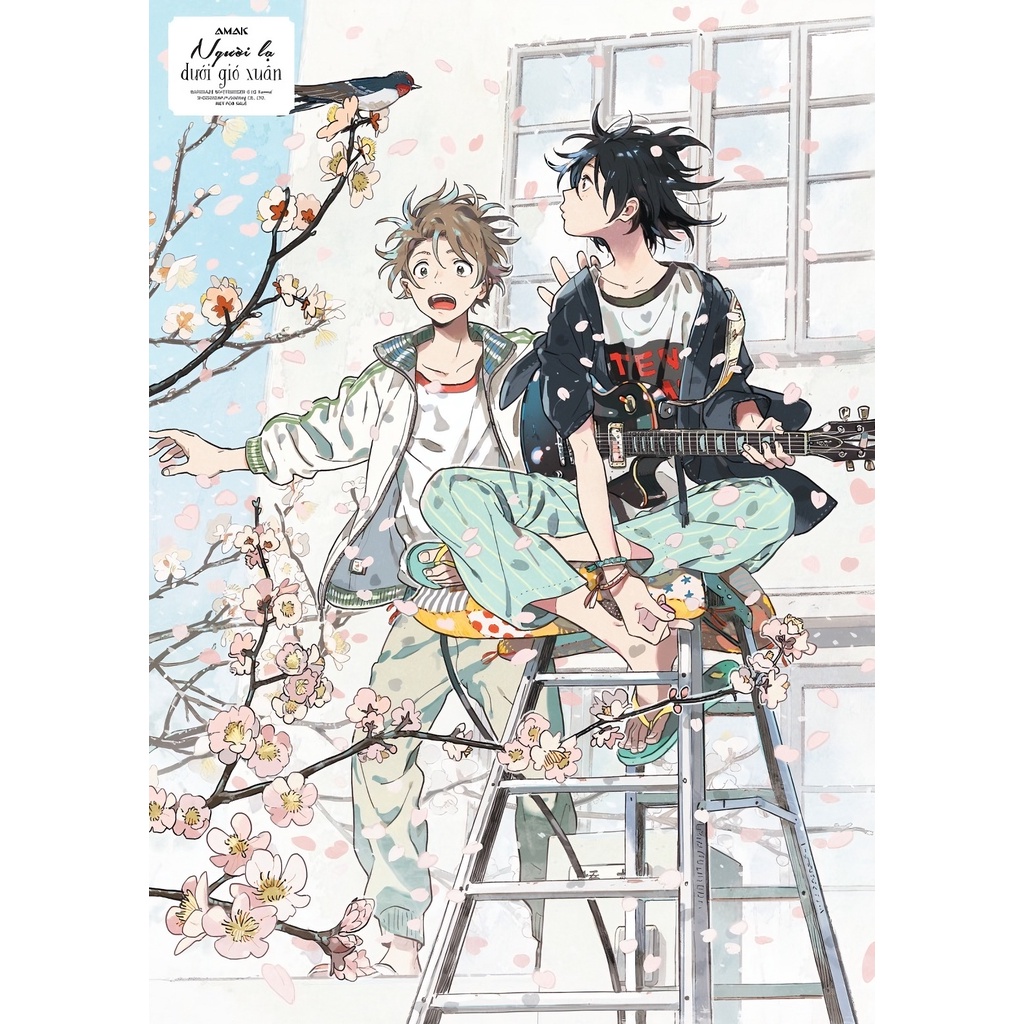 Sách - Người Lạ Dưới Gió Xuân - Tập 3 - 1 Bookmark + 1 Postcard + Bộ 6 Card Bo Góc + 1 Sticker + 1 Poster A3