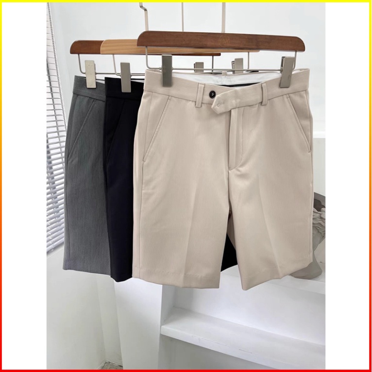 Quần Short Âu Nam cạp Nhọn