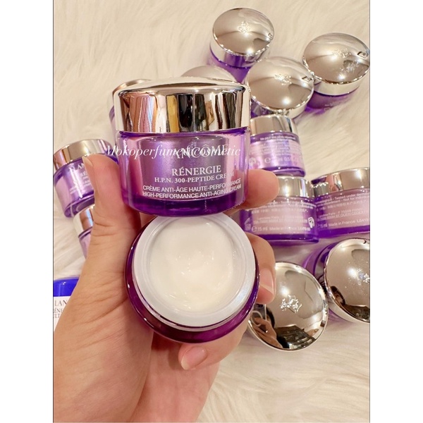 Kem Lancome dòng nâng cơ Kem mắt 5ml và kem mặt 15ml