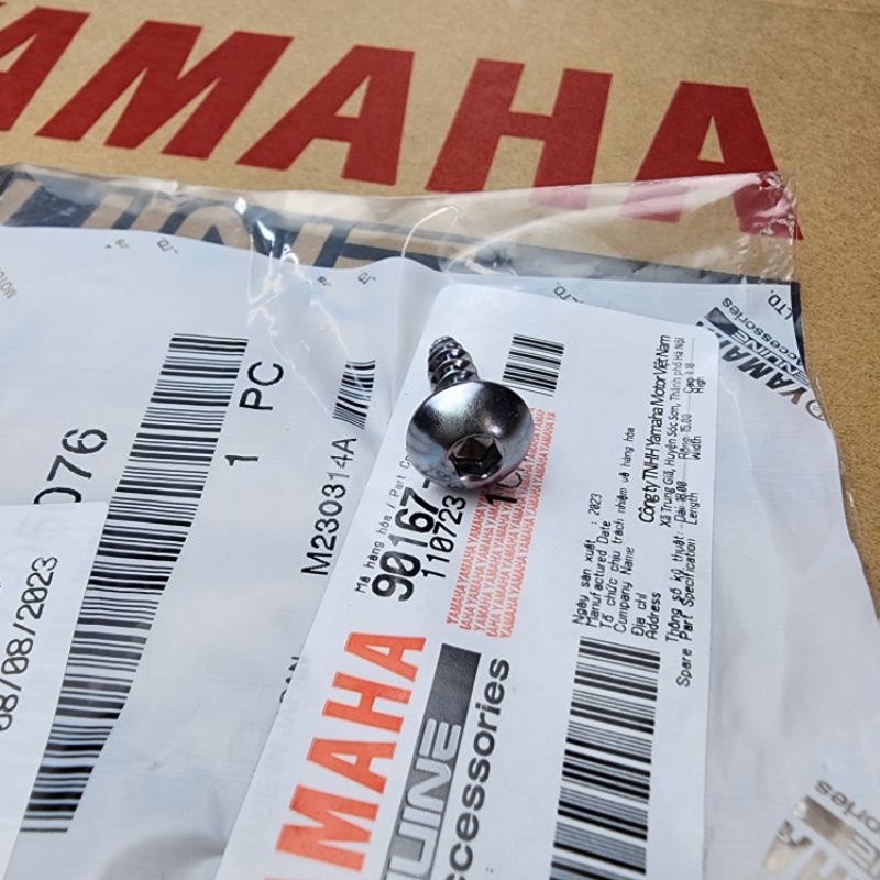 Ốc Áo Inox Chính Hãng Yamaha Japan