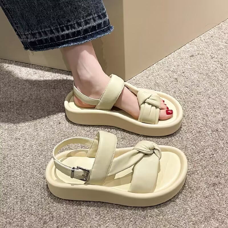 Giày Sandal Thể Thao Đế Dày Thời Trang Mùa Hè Cho Nữ