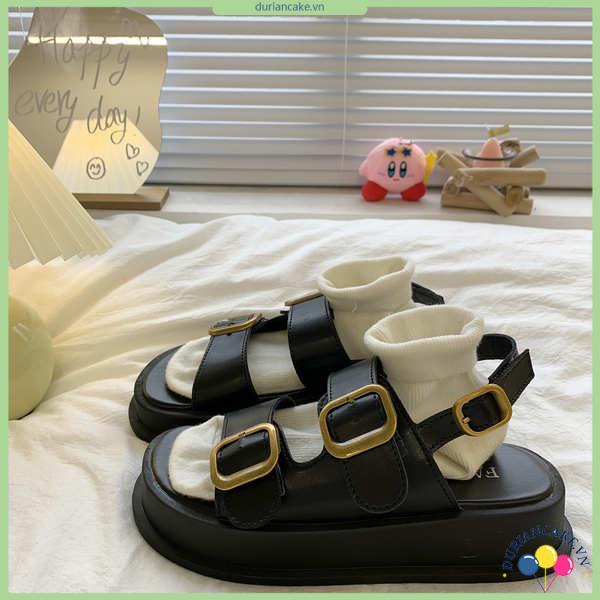 Sandal Đế Dày Thiết Kế Mới Thời Trang Mùa Hè Dành Cho Nữ