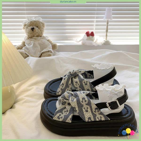 Sandal Đế Xuồng Thiết Kế Mới Thời Trang Mùa Hè Dành Cho