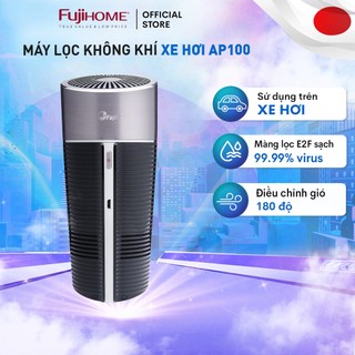 Máy lọc không khí ô tô xe hơi lọc bụi mịn 0.1 µm-PM2.5 vi khuẩn khử mùi nhập khẩu Hàn Quốc FUJIE AP1000, BH 1 năm