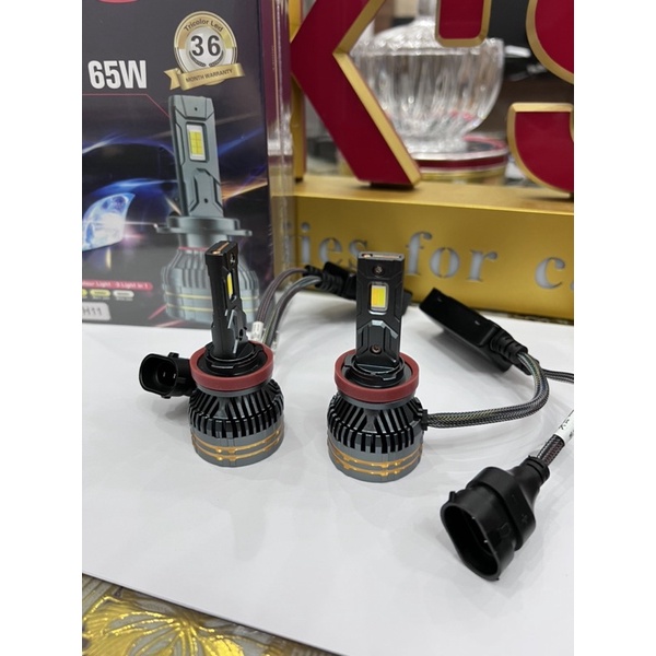 LED H4 3 màu 65w/1 bóng