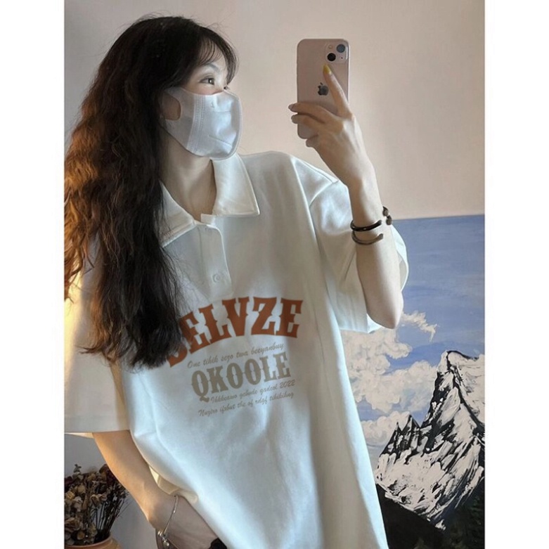 Áo polo nam nữ , áo phông studio1996 có cổ chất cotton 3158 in