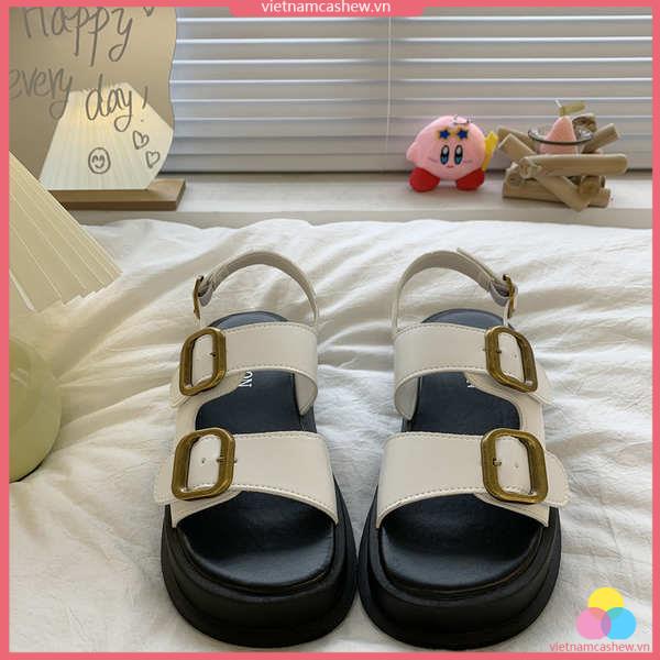 Sandal Đế Dày Thiết Kế Mới Thời Trang Mùa Hè Dành Cho Nữ