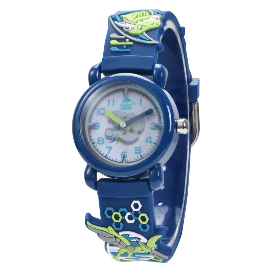 Đồng Hồ Clever Watch - Mech-Rex Dino Xanh CLEVER HIPPO WB009/BLUE
