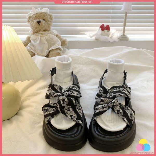 Sandal Đế Xuồng Thiết Kế Mới Thời Trang Mùa Hè Dành Cho