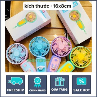 Quạt cầm tay mini sạc điện - quạt mini cầm tay - quạt tích điện mini sạc USB Handheld Fan nhỏ gọn, tiện lợi