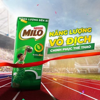 Thùng 48 hộp sữa lúa mạch milo 180ml (48*180ml)