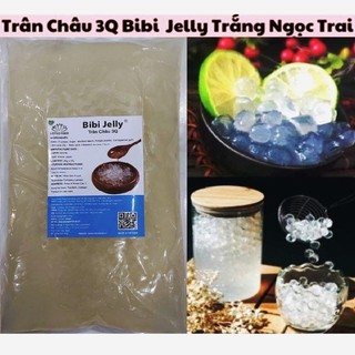 Trân châu ngọc trai trắng 3q bibi jelly bịch 2kg