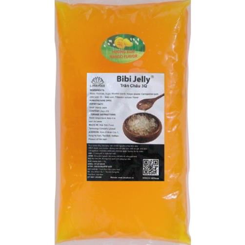 BIBI JELLY trân châu 3Q / thạch 3Q giòn - bịch 2kg