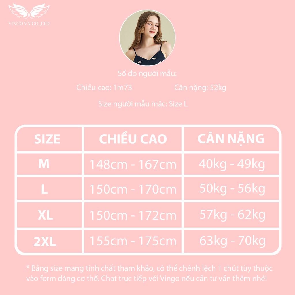 Áo 2 dây thun trơn VINGO phong cách Hàn Quốc màu đen có size AN396 - N454 VNGO