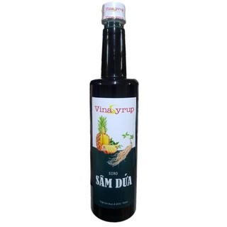 Siro hương sâm dứa - vina syrup - chai 750ml