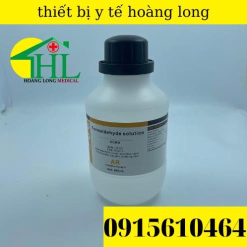 Formaldehyde  HCHO 37-40% chai 500ml