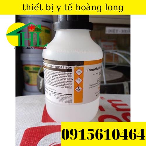 Formaldehyde  HCHO 37-40% chai 500ml