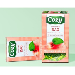 Trà đào túi lọc Cozy - hộp 50g