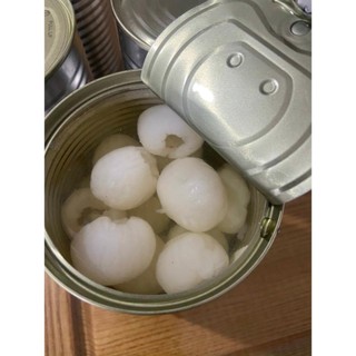 NHÃN ngâm nước đường đóng lon - nif- lon 565g