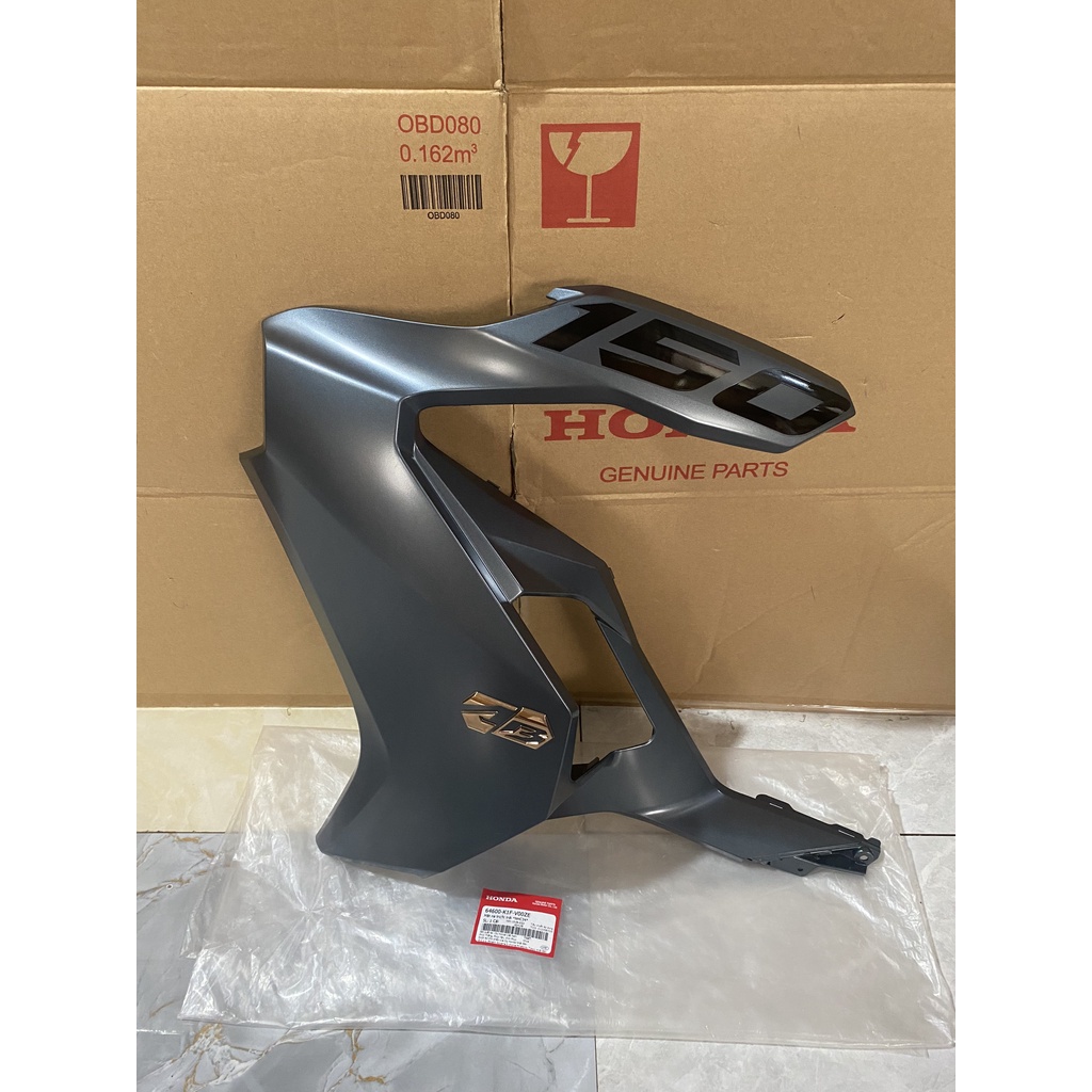 Cánh yếm bên phải Air Blade 150  màu Xanh xám chính hãng Honda
