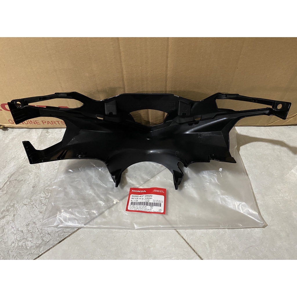 Nắp trước tay lái | bàn thờ Air Blade 150  màu Đen chính hãng Honda