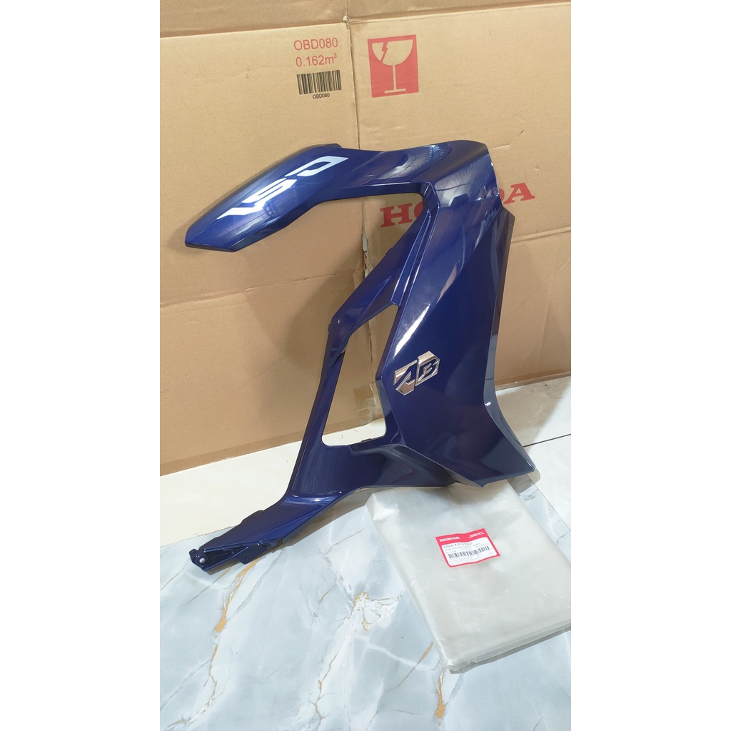 Cánh yếm bên phải | bửng yếm Air Blade 150  màu Xanh tím *PB421* chính hãng Honda